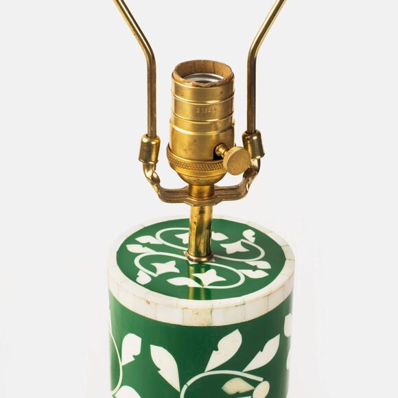 Floral Vines Table Lamp - Green - Picture 2 of 4